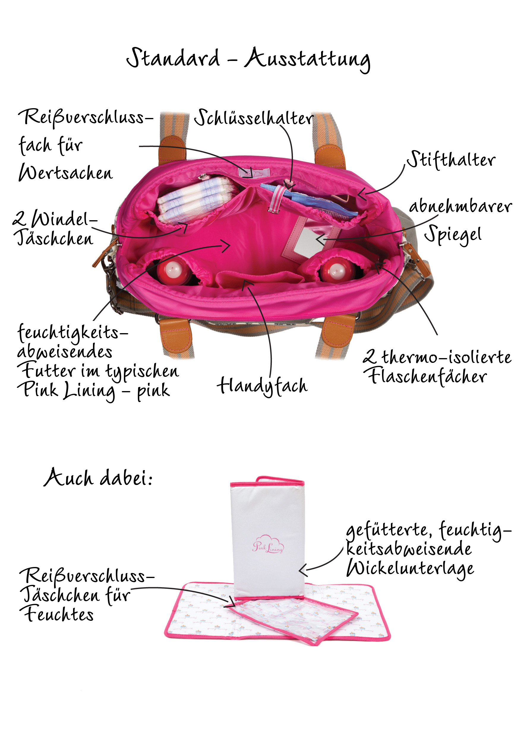 Pink Lining Innenausstattung