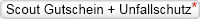 Scout Gutschein + Versicherung
