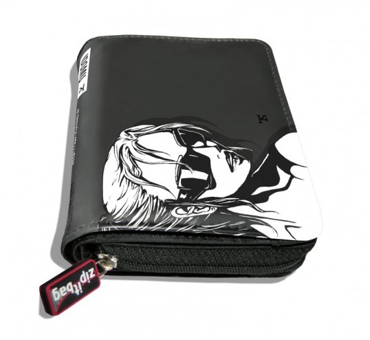 zipitbag Cashbox Geldb�rse Idomu schwarz weiss
