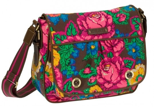 Oilily S Shoulder Bag Tasche Schultertasche Gipsy Rose Braun Brown