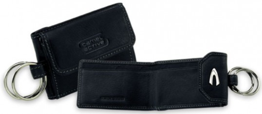 Camel Active Keyholder Etui Schl&uuml;sselanh&auml;nger Geldb&ouml;rse Vegas Schwarz