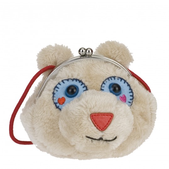Oilily Polar Bear Frame Wallet - Off White