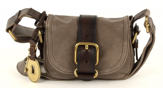 Fossil Emory Small Flap - Grey