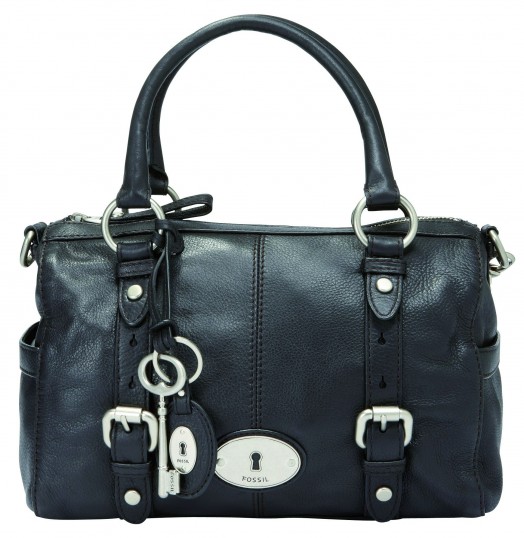 FOSSIL+TASCHE+HANDTASCHE+TRAGETASCHE+SATCHEL+SCHWARZ eBay