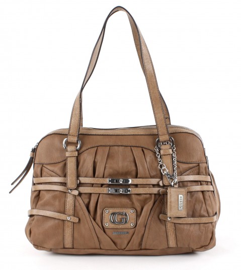 GUESS Veena Satchel - Camel