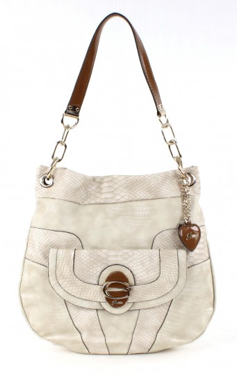 GUESS Cool Classic Medium Hobo - Stone