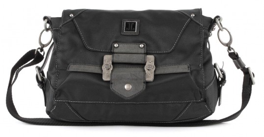 JETTE Charade Flap Bag - Black