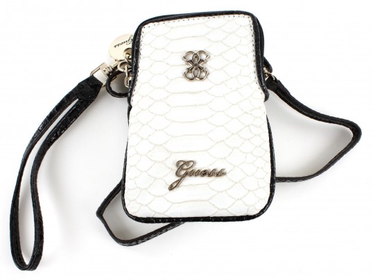 GUESS Confession Gifting Crossbody Phone Case - White Multi