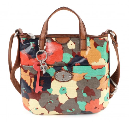 Fossil Key Per Crossbody - Floral