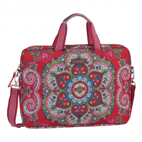 OILILY+TRAVEL+LAPTOP BAG 17+TASCHE+LAPTOPTASCHE+SCHULTERTASCHE+HÜLLE