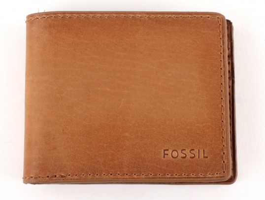 Fossil Tate Simple Bifold - Camel