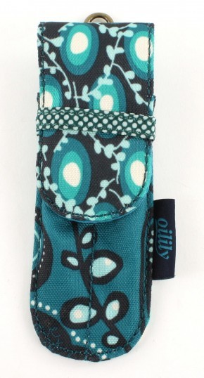 Oilily Pencase M&auml;ppchen Pen Holder Gr&uuml;n Petrol