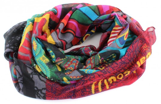 DESIGUAL+PANU+SCHAL+TUCH+HALSTUCH+SCHLAUCHSCHAL+DAMEN ...