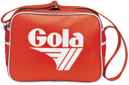 Gola Redford Bag Tasche Schultertasche Rot Weiß Red White Gola Redford Bag Tasche Schultertasche Rot Weiß Red White