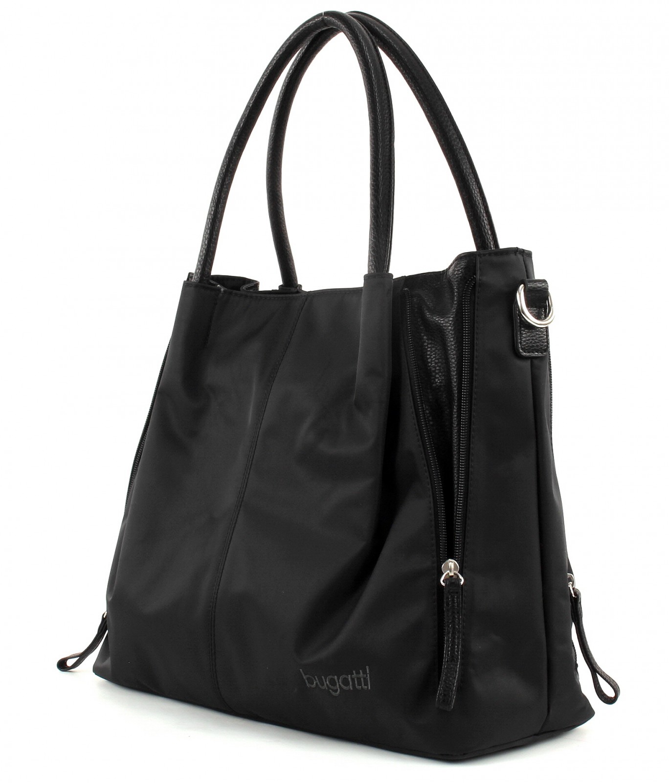 bugatti Schultertasche Cosmos Handbag Black Neu