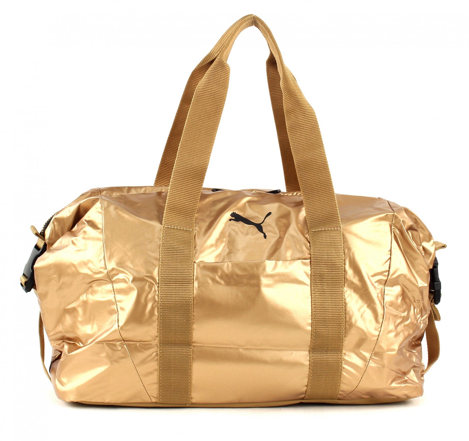 gold puma bag