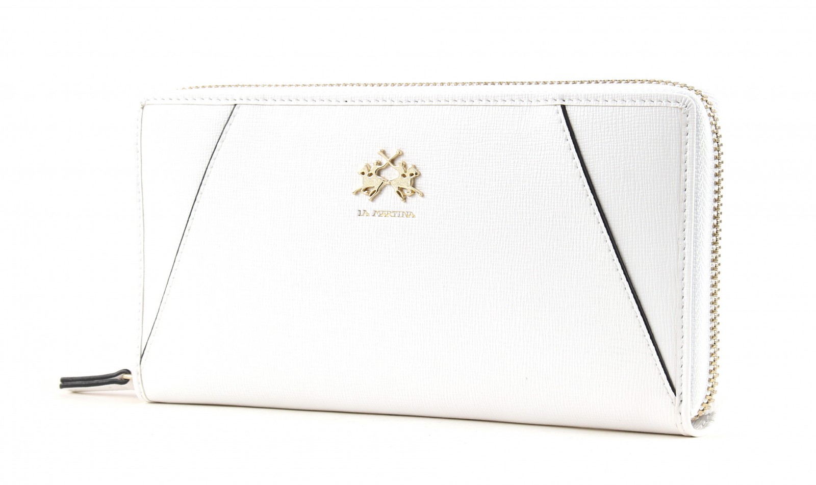 la martina portena long size wallet with zipper size of wallet photo